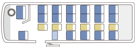マイクロバス23人座席