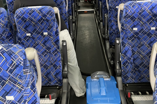 クリーンな車内空間