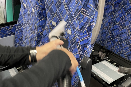 クリーンな車内空間