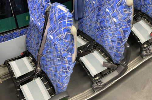 クリーンな車内空間